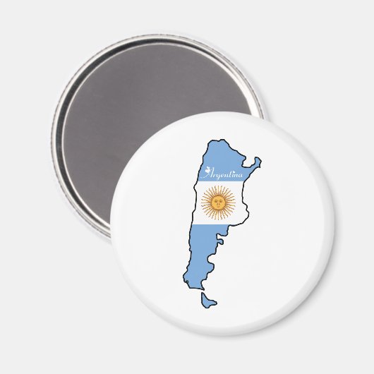 Cooles Argentinien Magnet (Vorderseite/Rückseite)