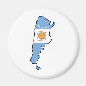 Cooles Argentinien Magnet (Vorne)