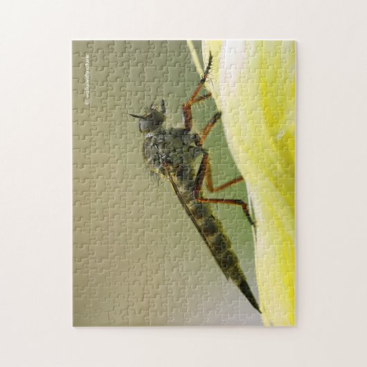 Cooles Assassin Fly Bug Insekt Puzzle (Vertikal)
