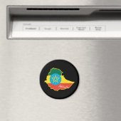 Cooles Äthiopien Magnet (In Situ (Geschirrspüler))