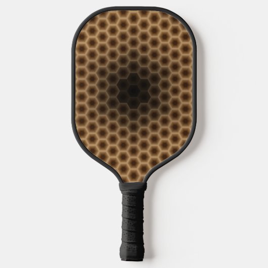 Cooles Augapfmuster Pickleball Schläger (Rückseite)
