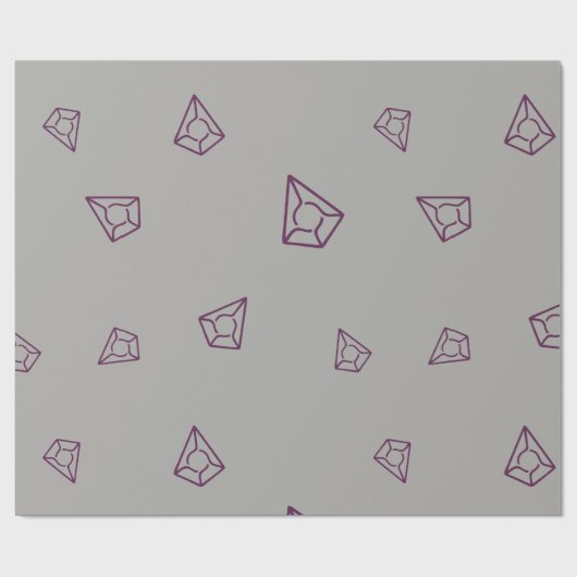 Cooles Augur Kryptowährungszeichen Geschenkpapier (Flach)