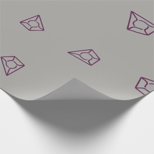 Cooles Augur Kryptowährungszeichen Geschenkpapier (Ecke)