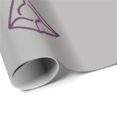 Cooles Augur Kryptowährungszeichen Geschenkpapier (Rolleneckpunkt)