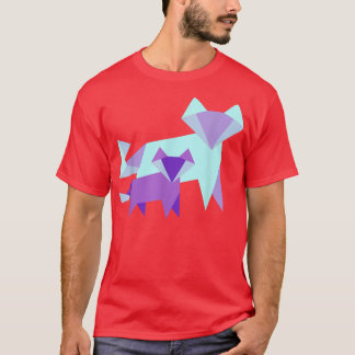 Cooles Aussehen Mutter Baby für Niedliche Origami  T-Shirt