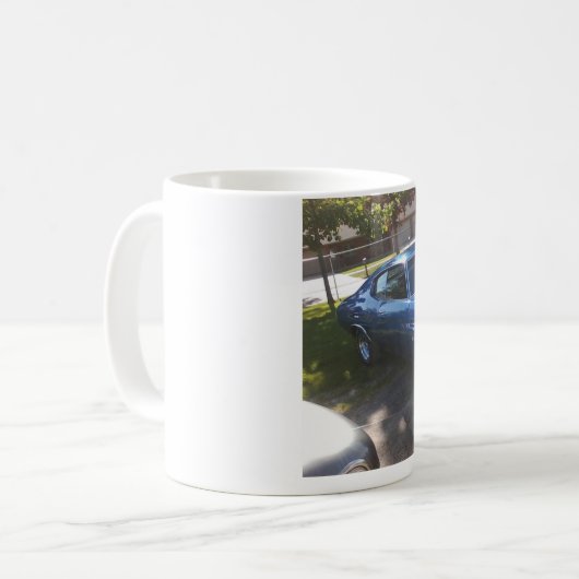 Cooles Auto Kaffeetasse (Vorderseite Links)