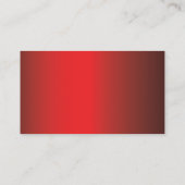 Cooles Auto mit detaillierten Servicekarten Visitenkarte (Rückseite)