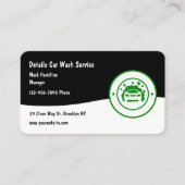 Cooles Auto und Autoabfall Visitenkarte (Vorderseite)