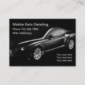 Cooles Auto Visitenkarte (Vorderseite)