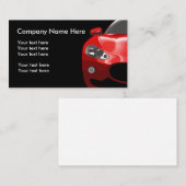 Cooles Automtive Thema Visitenkarte (Vorne/Hinten)