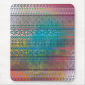 Cooles aztec geometrisches Muster bunt Mousepad (Vorne)