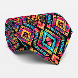 Cooles Aztekenmuster Krawatte