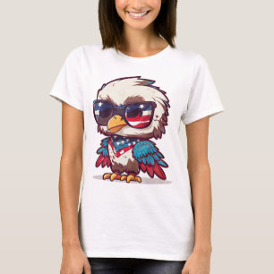 Cooles Baby-Adler-T-Shirt – Liebenswertes & mutige T-Shirt