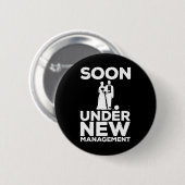 Cooles Bachelor-Party-Design für Männer Jungen Gro Button (Vorne & Hinten)