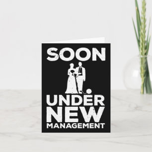Cooles Bachelor-Party-Design für Männer Jungen Gro Karte