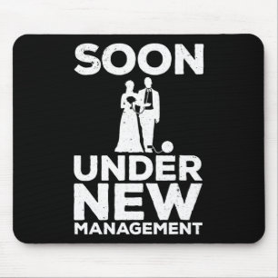 Cooles Bachelor-Party-Design für Männer Jungen Gro Mousepad