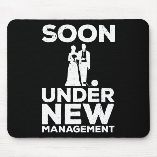 Cooles Bachelor-Party-Design für Männer Jungen Gro Mousepad (Vorne)