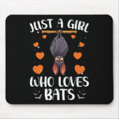 Cooles Bad für Frauen Mädchen Fruchtsaft Bat Liebh Mousepad (Vorne)
