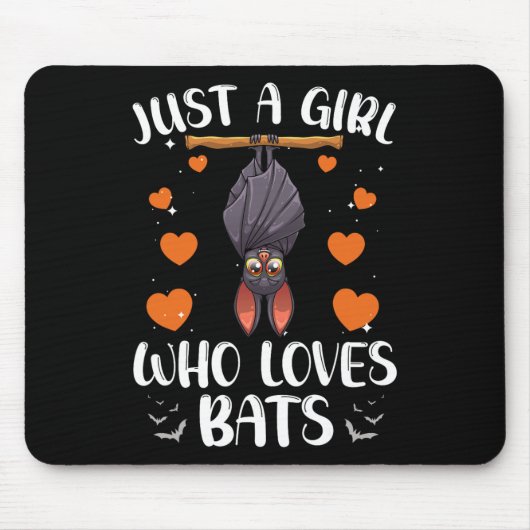 Cooles Bad für Frauen Mädchen Fruchtsaft Bat Liebh Mousepad (Vorne)