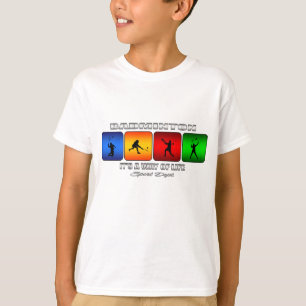 Cooles Badminton ist es eine Lebensart T-Shirt