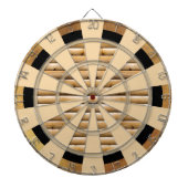 Cooles Bamboo-Combo-Reglerboard Dartscheibe (vorne)