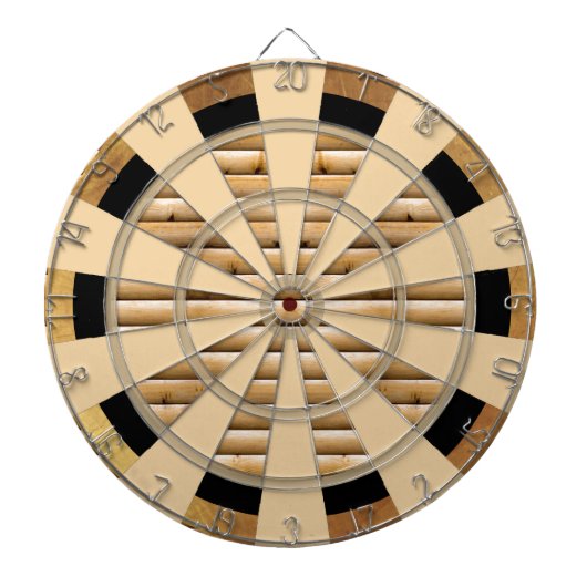 Cooles Bamboo-Combo-Reglerboard Dartscheibe (vorne)