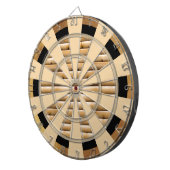 Cooles Bamboo-Combo-Reglerboard Dartscheibe (Vorderseite rechts)