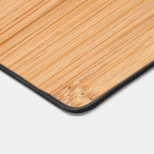 Cooles Bambusholz bedrucken Ihr Name Beruf Schreibtischunterlage (Ecke)