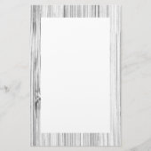 Cooles Bambusholz Briefpapier (Vorderseite)