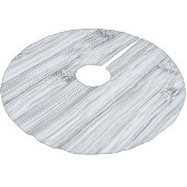 Cooles Bambusholz Polyester Weihnachtsbaumdecke (Schrägansicht)