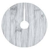 Cooles Bambusholz Polyester Weihnachtsbaumdecke (Vorderseite)