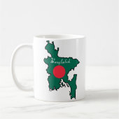Cooles Bangladesch Kaffeetasse (Links)