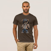 cooles Bär-T-Shirt T-Shirt (Vorne ganz)