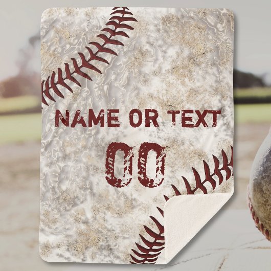 Cooles Baseball-Dekor für Boys Room, Baseball Sherpadecke