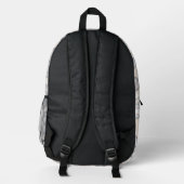 Cooles Baseball-Muster Kinder-Schule Bedruckter Rucksack (Rückseite)