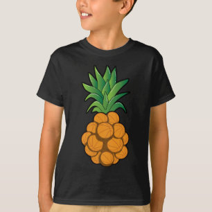 Cooles Basketball-Ananas-Design - Grafik T-Shirt