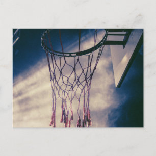 Cooles Basketball-Design Postkarte