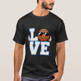 Cooles Basketball-Liebe-Design | Funny Basketball T-Shirt