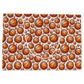 Cooles Basketball-Party Große Geschenktüte (Rückseite)