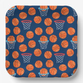 cooles Basketball-Party  Pappteller (Vorderseite)