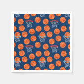 cooles Basketball-Party Serviette (Vorderseite)