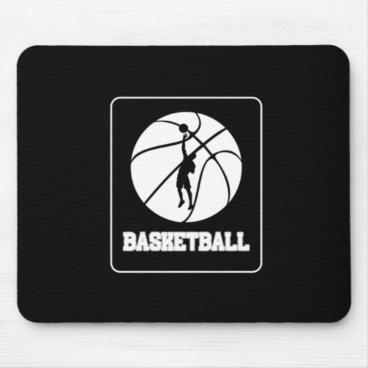Cooles Basketball-Player-Logo (2) Mousepad (Vorne)