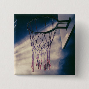 Cooles Basketballdesign Button