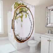 Cooles Basketballdesign Duschvorhang (Beispiel)