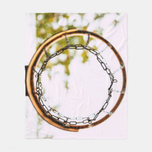 Cooles Basketballdesign Fleecedecke