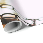 Cooles Basketballdesign Geschenkpapier (Rolleneckpunkt)