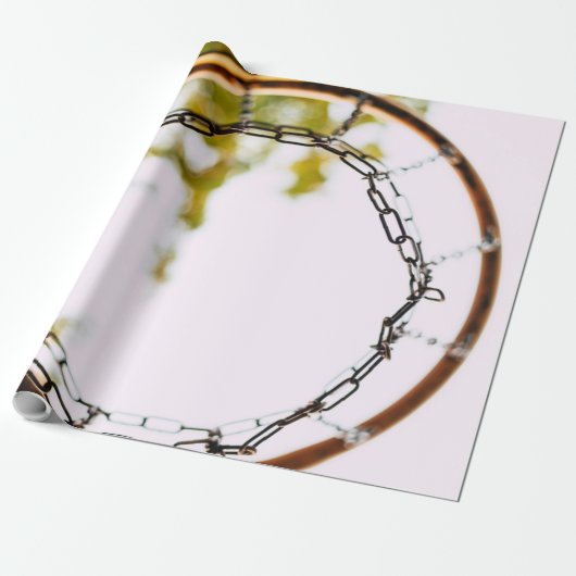 Cooles Basketballdesign Geschenkpapier (Ungerollt)
