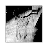 Cooles Basketballdesign Gummistempel (Prägung)