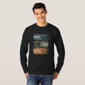 Cooles Basketballdesign in 3 Farben T-Shirt (Vorne ganz)