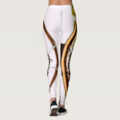 Cooles Basketballdesign Leggings (Rückseite)